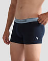 U.S. Polo Assn. Mid Rise Solid OET15 Trunks - Pack Of 3
