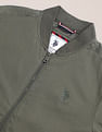 U.S. Polo Assn. Regular Fit Solid Bomber Jacket