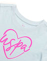 U.S. Polo Assn. Kids Girls Flock Print Regular Fit T-Shirt