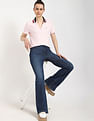 Tommy Hilfiger Solid Regular Fit Cotton Polo Shirt
