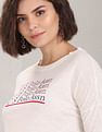 U.S. Polo Assn. Women Typographic Print Cotton T-Shirt