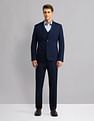 AD by Arvind Tailored Fit Three-Piece Suit