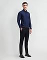 Arrow Manhattan Slim Fit Vertical Striped Shirt