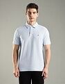 Tommy Hilfiger Solid Regular-Fit Cotton Polo T-Shirt