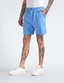 Tommy Hilfiger Mid Rise Solid Shorts