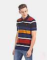 U.S. Polo Assn. Horizontal Stripe Pique Polo Shirt