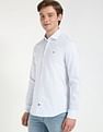 Tommy Hilfiger Striped Slim-Fit Poplin Woven Shirt