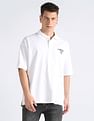 Calvin Klein Ribbed Collar Cotton Polo Shirt