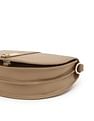 Tommy Hilfiger Solid Khaki Pu Sling Bag
