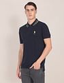 U.S. Polo Assn. Pure Cotton Solid Polo Shirt