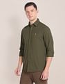 U.S. Polo Assn. Solid Cotton Twill Shirt