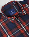 Flying Machine Tartan Check Twill Shirt