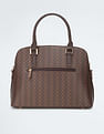 U.S. Polo Assn. Women Geometric Print Structured Handbag