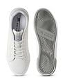 Flying Machine Men Round Toe Quilted Bruins Sneakers