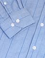 Arrow Sport Manhattan Slim Fit Vertical Striped Shirt