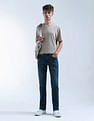 Flying Machine Freddie Slim Straight Fit Stone Washed Jeans