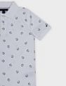 Tommy Hilfiger Kids Boys Printed Regular Fit Cotton Polo T-Shirt