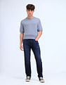 Flying Machine Freddie Slim Straight Fit Blue Jeans