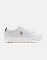 U.S. Polo Assn. Women Narcisa Brand Printed Sneakers