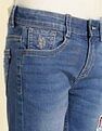 U.S. Polo Assn. Kids Boys Relaxed Fit Lightly Distressed Jeans