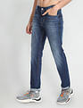 Flying Machine Stone Wash Freddie Slim Straight Fit Jeans