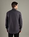 Tommy Hilfiger Solid Regular-Fit Cotton Woven Shirt