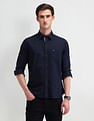 Arrow Sport Tailored Fit Solid Shirt