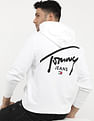 Tommy Hilfiger Graphic Signature Print Hood Sweatshirt