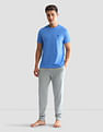 USPA Innerwear Solid Comfort Fit Loungewear T-Shirt