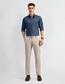 Arrow Mid Rise Tapered Fit Trousers