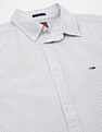 Tommy Hilfiger Striped Slim-Fit Woven Shirt