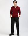 Tommy Hilfiger Cotton Cable Mock Neck Sweater