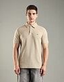 Tommy Hilfiger Solid Regular-Fit Cotton Polo T-Shirt