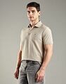 Tommy Hilfiger Solid Regular-Fit Cotton Polo T-Shirt