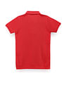 U.S. Polo Assn. Kids Boys Zipper Colour Block Polo Shirt