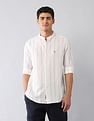 U.S. Polo Assn. Denim Co. Vertical Striped Poplin Regular Fit Shirt