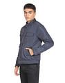 Flying Machine Solid Zip Up Padded Jacket
