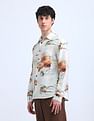 Flying Machine Floral Pattern Regular Shirt