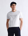 USPA Active Brand Printed Slim Fit T-Shirt