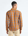 Flying Machine Tartan Check Twill Shirt