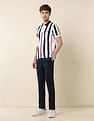 U.S. Polo Assn. Vertical Striped Classic Polo Shirt