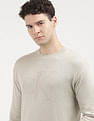 Calvin Klein Jeans Intarsia Mix Stitch Logo Sweater