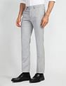 Arrow Mid Rise Carson Tapered Fit Trousers