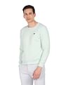 Arrow Sports Solid Crew Neck Sweat Shirt