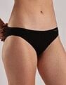 Calvin Klein Underwear Black Solid Low Rise Panty