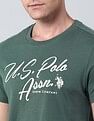 U.S. Polo Assn. Denim Co. Brand Printed Muscle Fit Americana T-Shirt