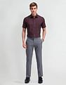Arrow Gingham Checked Dobby Shirt