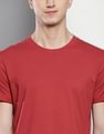Calvin Klein Curved Hem Badge Logo T-Shirt