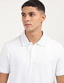 Calvin Klein Jeans Stretch Pique Solid Tipped Polo Shirt