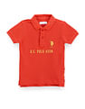 U.S. Polo Assn. Kids Boys Brand Print Polo Shirt